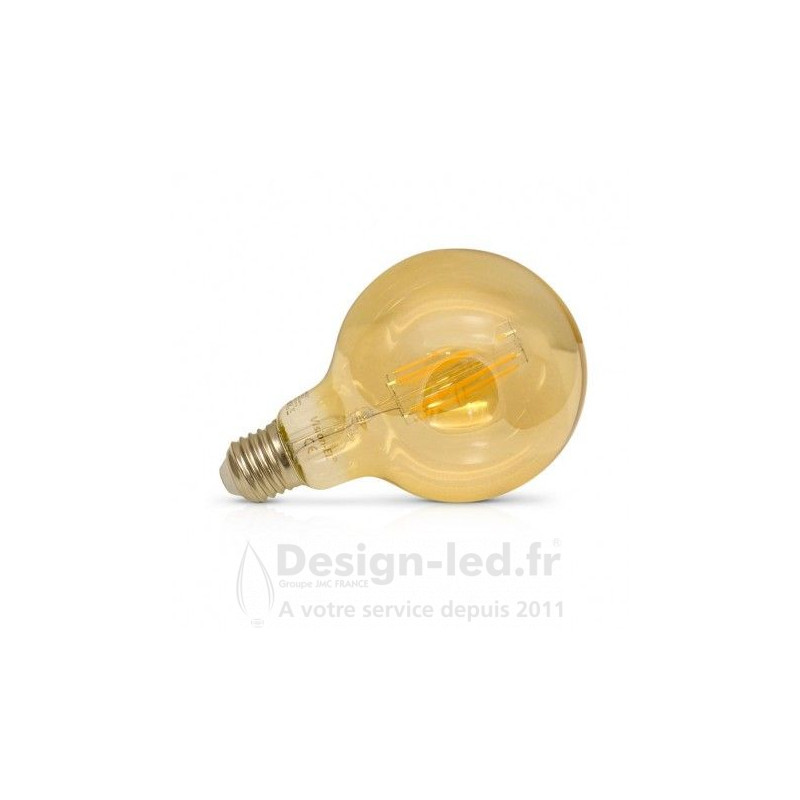 https://design-led.fr/ Ampoule E27 G95 led filament 8w 4000k 17,20 € 17,20 € 7153