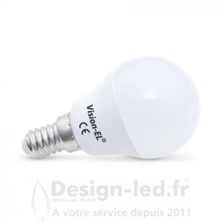 Ampoule E14 led p45 4w 4000k, vision el 7464 promo Vision El 2,70 € -50% Ampoule LED E14