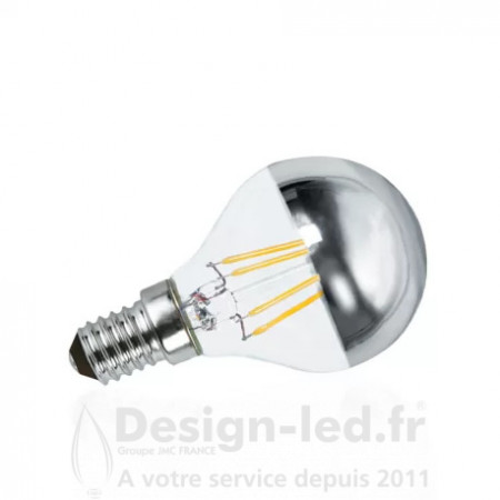 Ampoule E14 filament led argent p45 4w 2700k, vision el 71343 promo Vision El 4,90 € -40% Ampoule LED E14