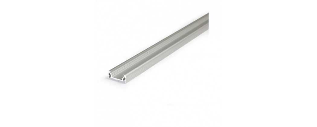 Diffuseur plat 15,4 mm pour Profilé Aluminium Miidex Lighting®.