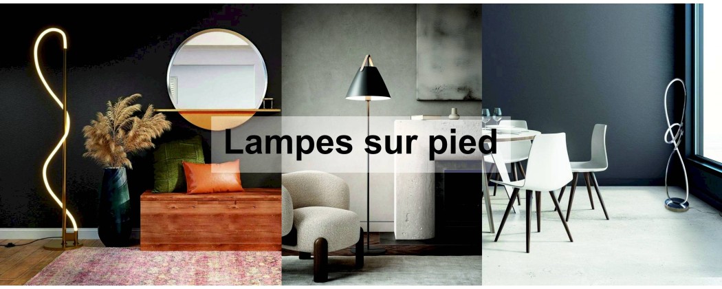 Lampes sur pied