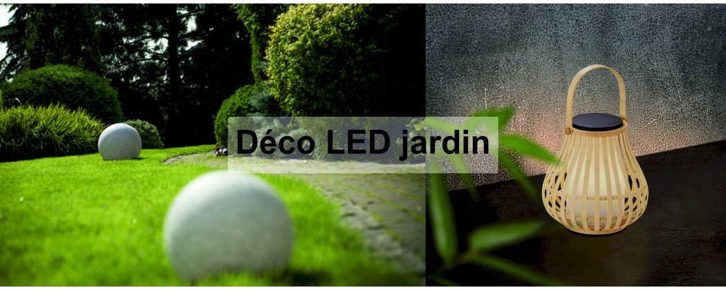 Déco LED jardin