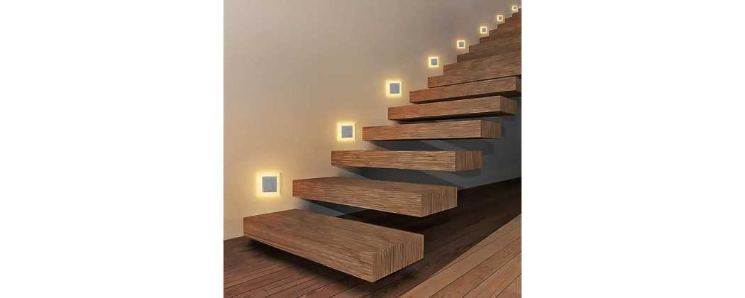 Luminaire LED pour marches escalier