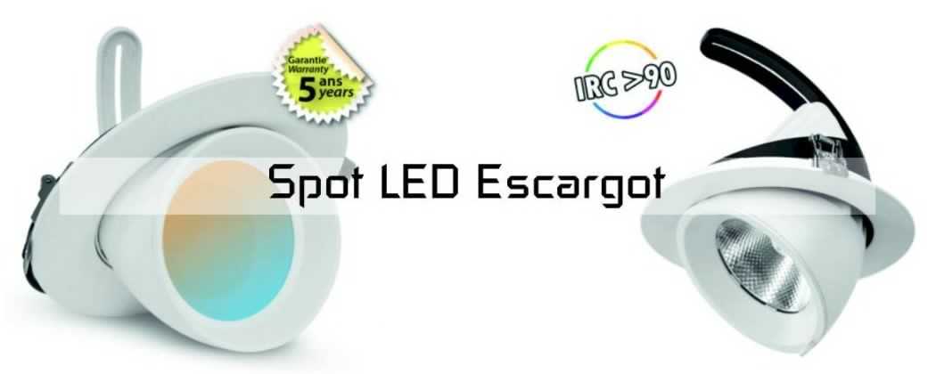 Spot LED Escargot